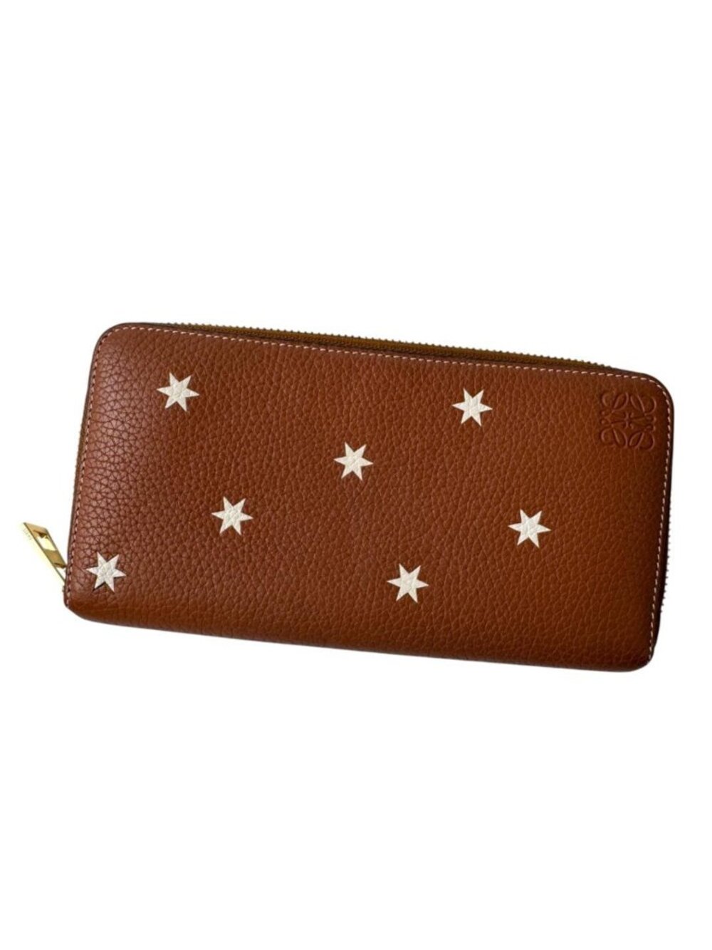 Loewe Wallet Star Motif Zip Around